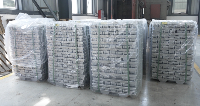 Raw Material Storage Area Aluminum Ingots